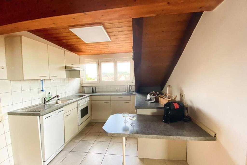 *Dreilaendereck* Wifi+ Balkon+Garage Basel Mulhouse Apartment Maulburg Luaran gambar