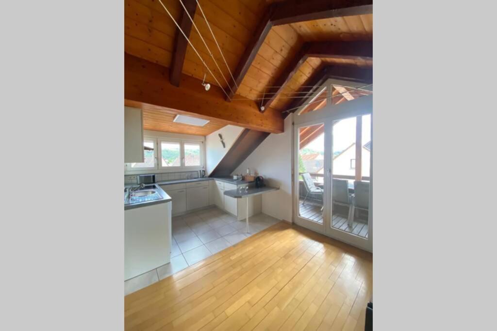 *Dreilaendereck* Wifi+ Balkon+Garage Basel Mulhouse Apartment Maulburg Luaran gambar